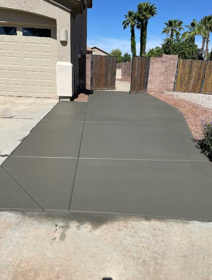 Gaitan Custom Concrete Project