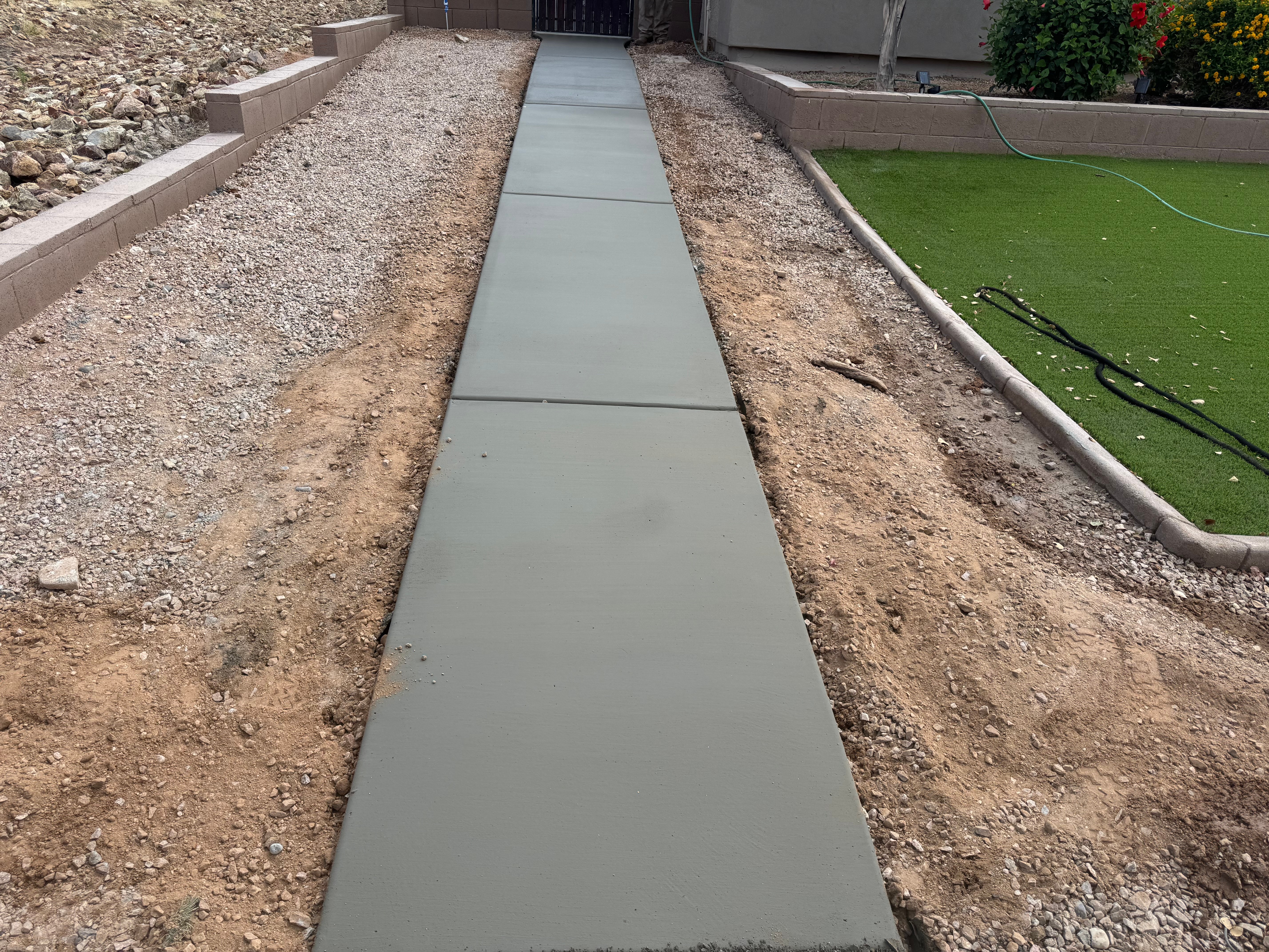 Gaitan Custom Concrete Project
