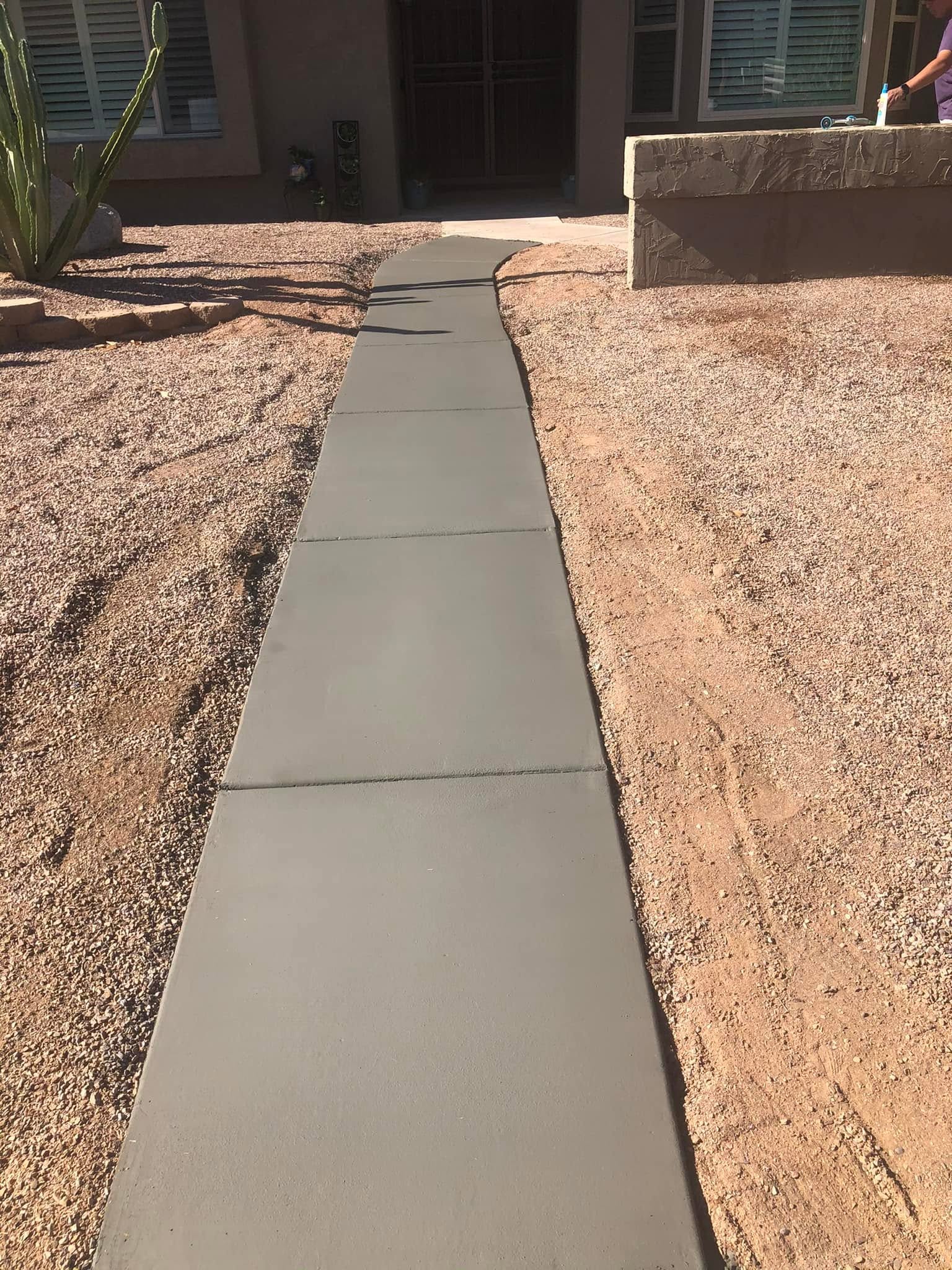 Gaitan Custom Concrete Project