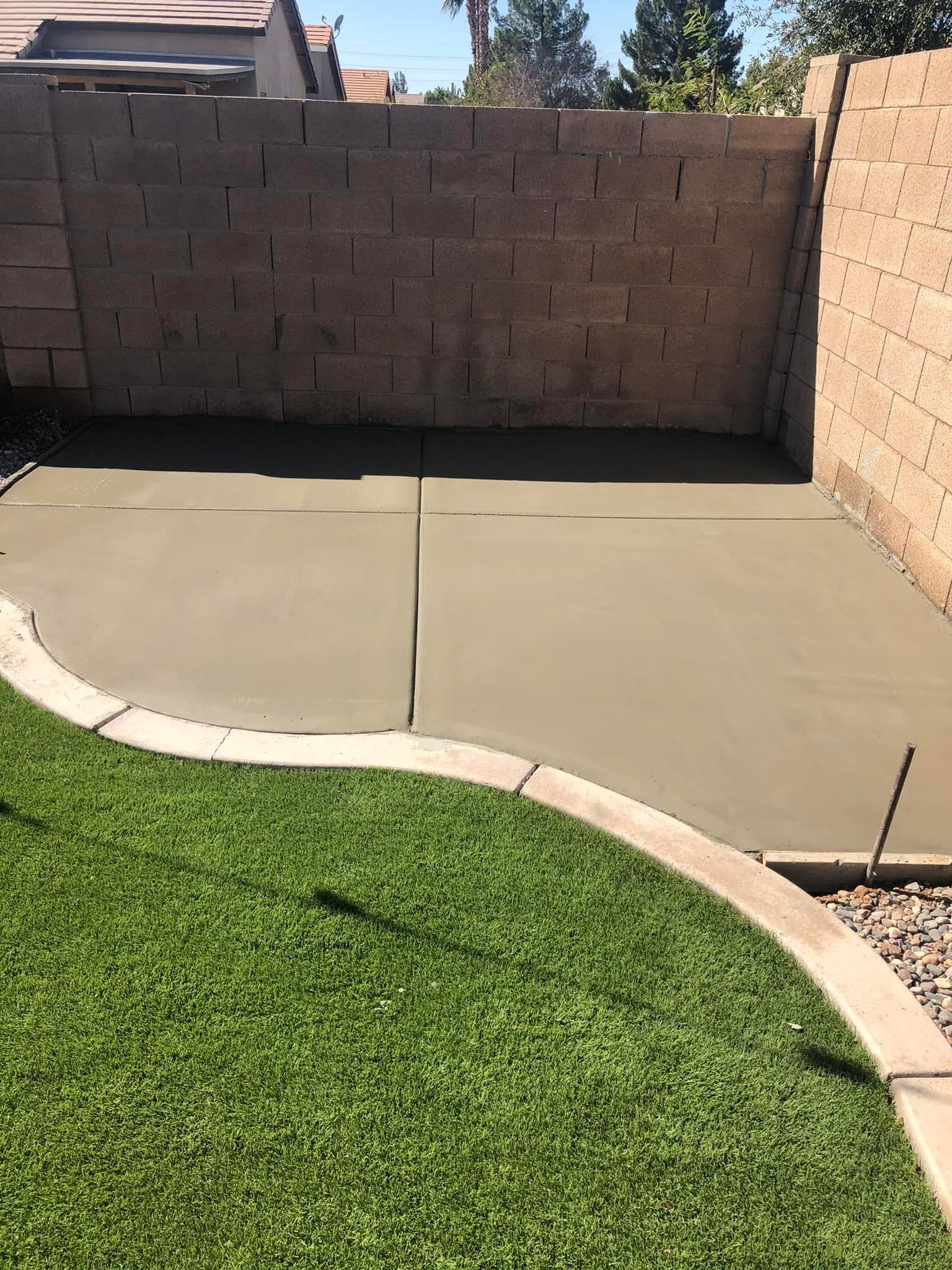 Gaitan Custom Concrete Project
