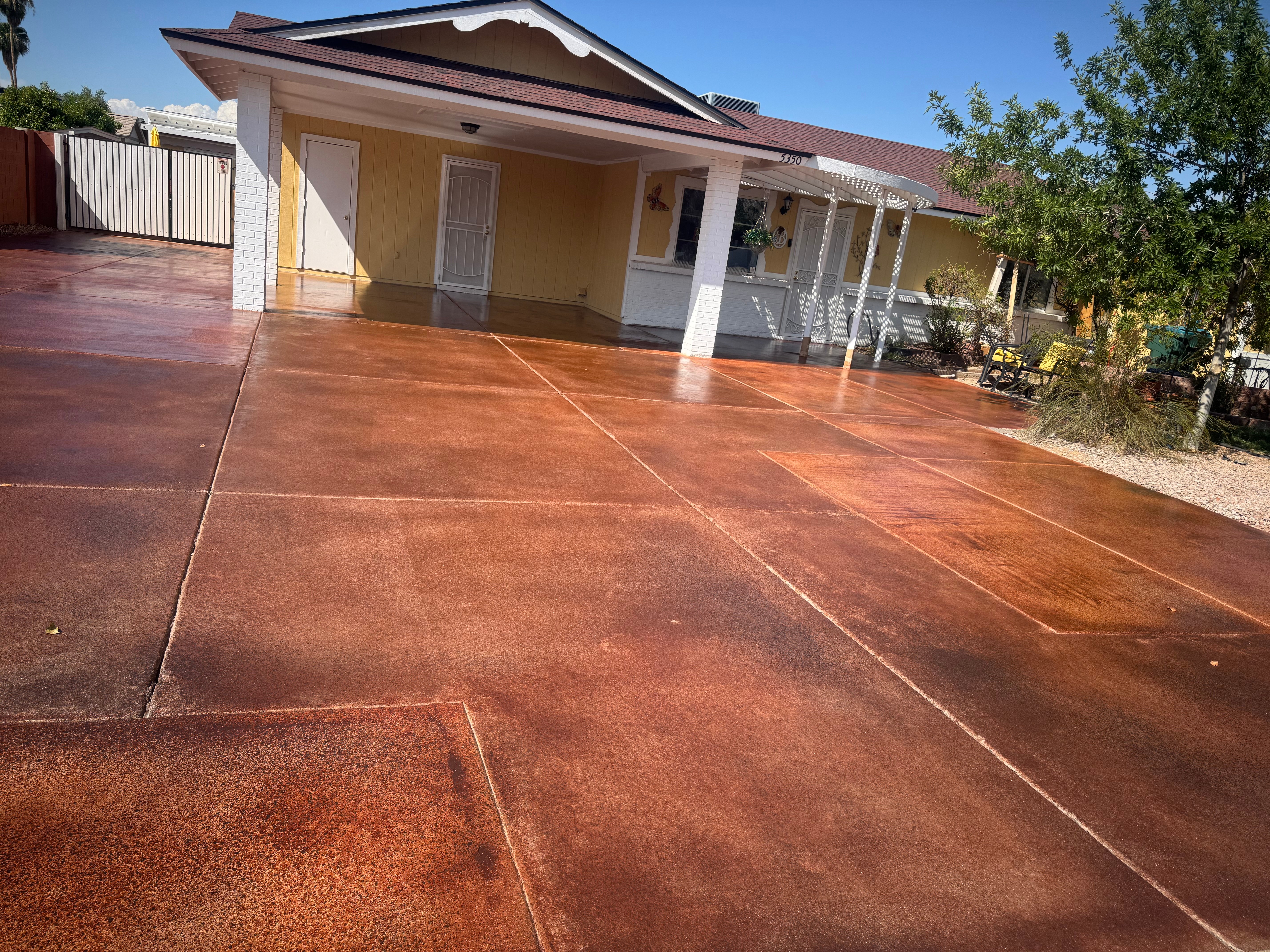 Gaitan Custom Concrete Project