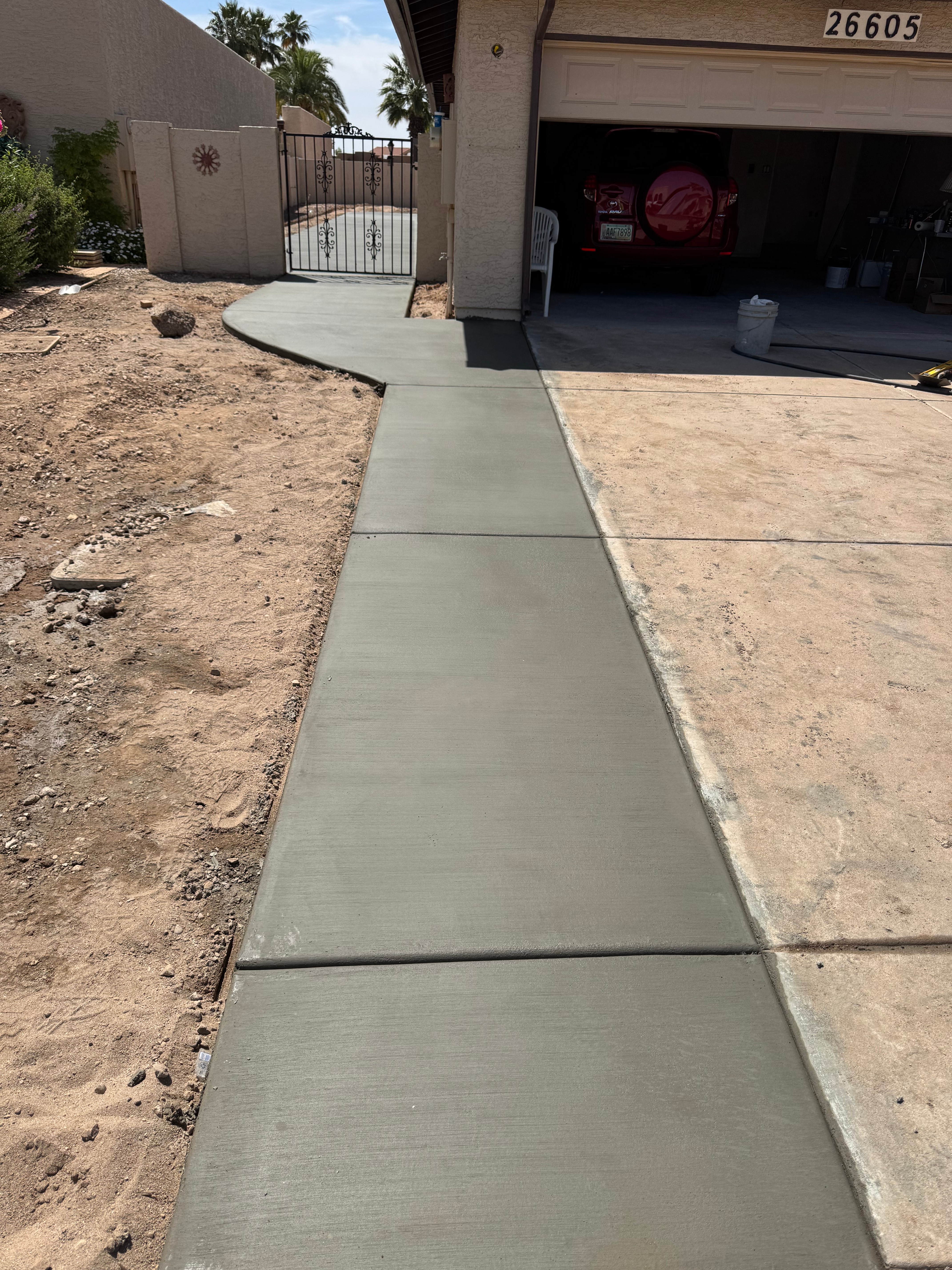 Gaitan Custom Concrete Project