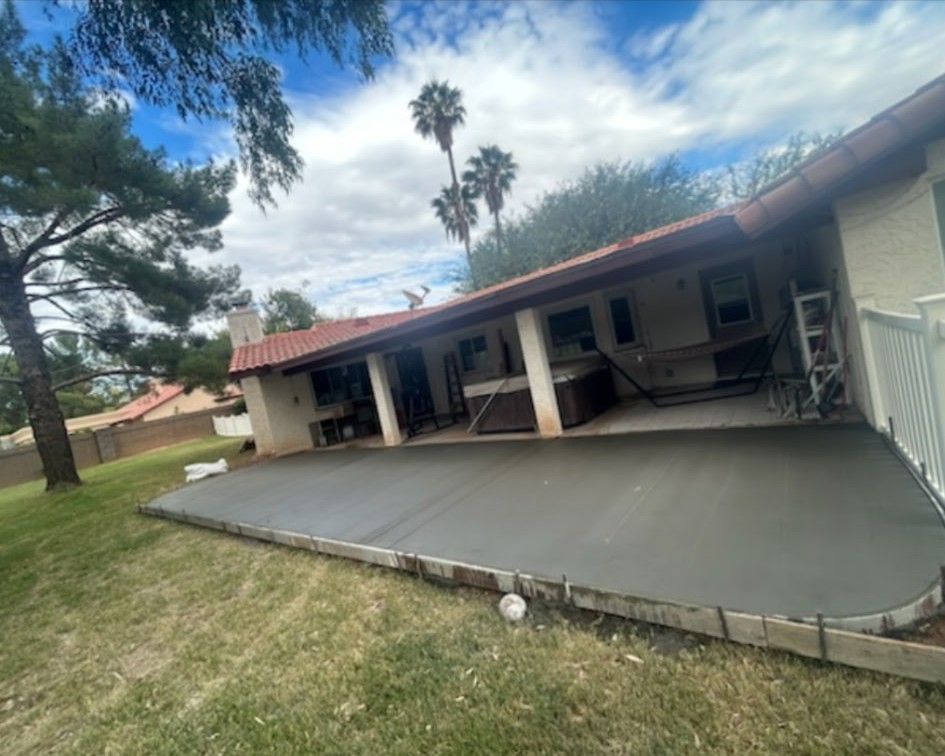 Gaitan Custom Concrete Project