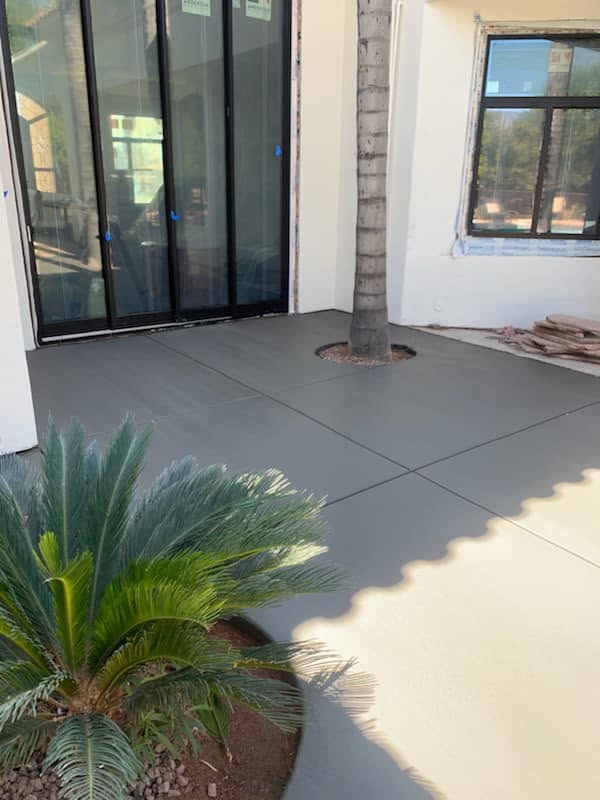 Gaitan Custom Concrete Project